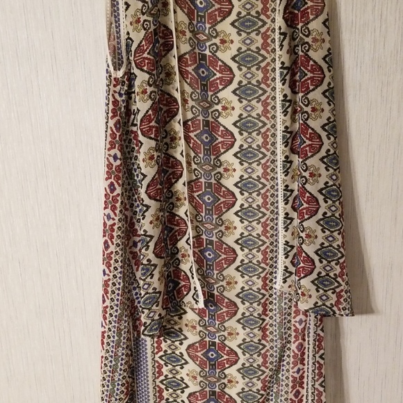 Womens high low vest - Picture 2 of 5